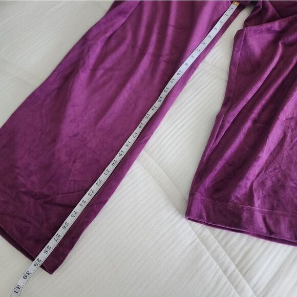 Cabernet pants velvet front pockets wide leg new with tags leisure casual pants - Picture 11 of 12